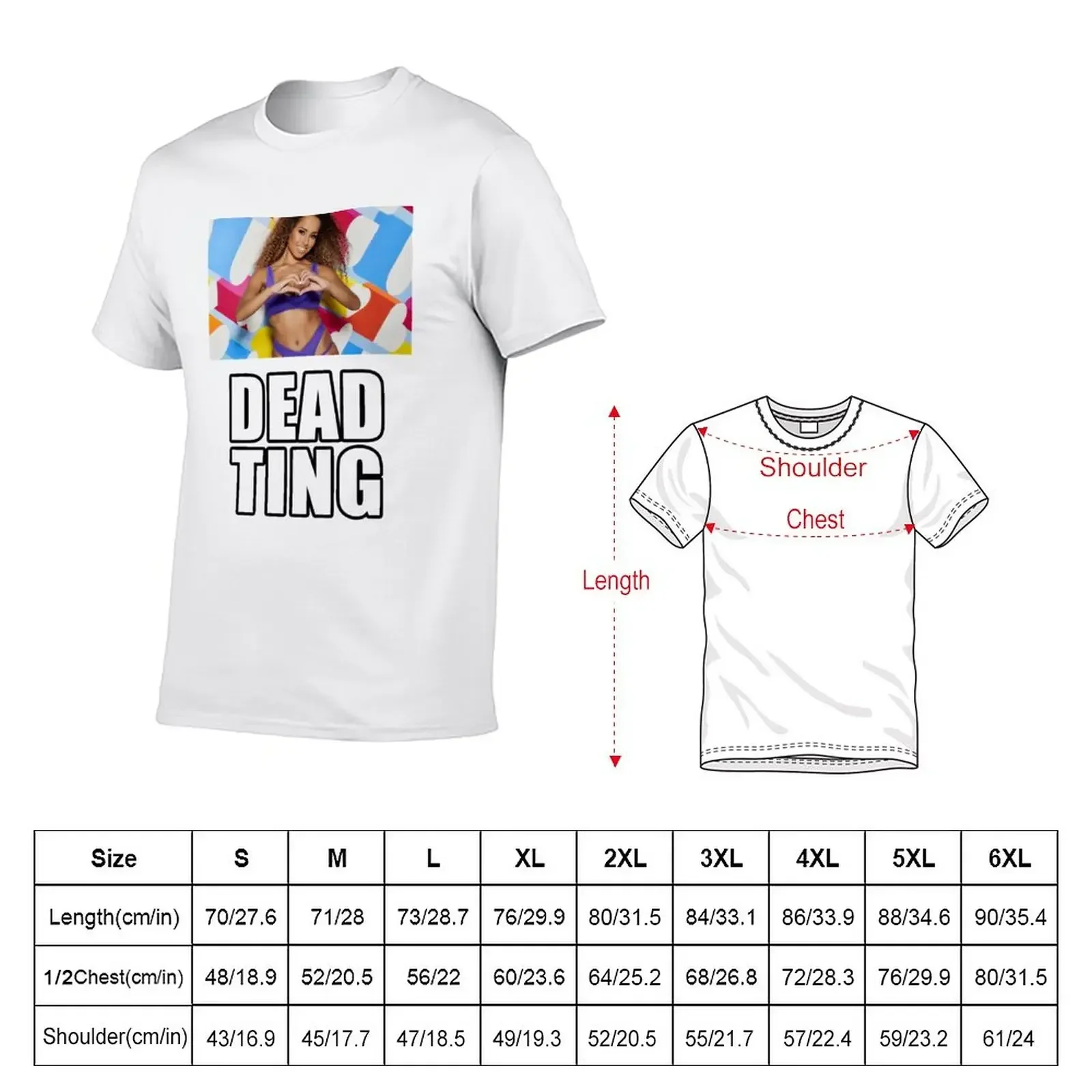 Dead Ting Amber Gill T-Shirt graphics anime clothes sweat mens big and tall t shirts