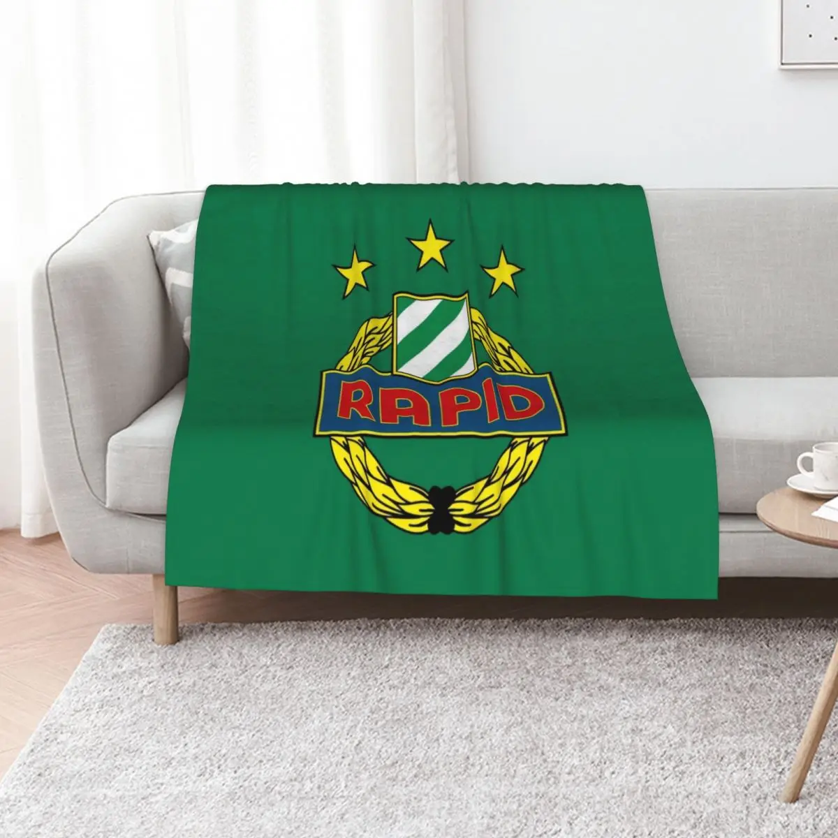 Rapid vienna, - Rapid Wien Throw Blanket Travel Shaggy Polar Kid'S Plaid Summer Blankets