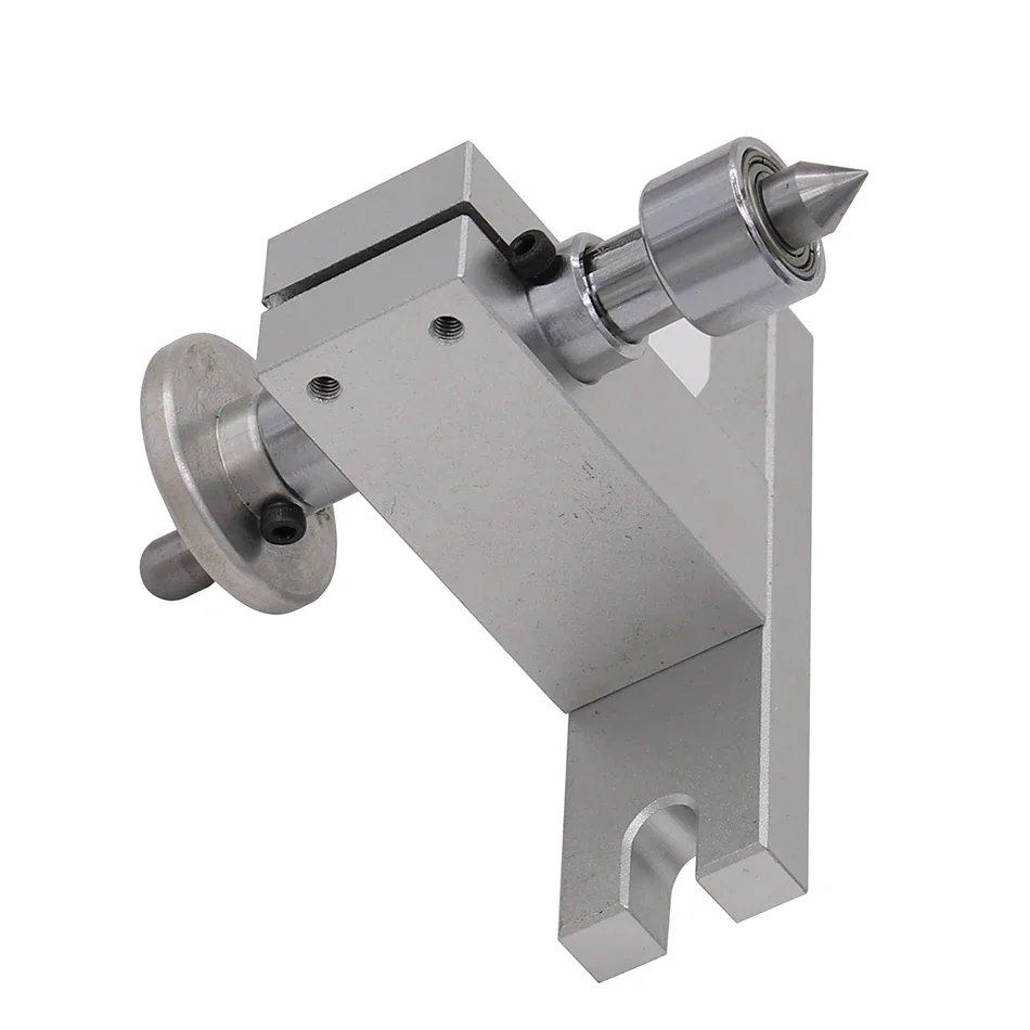 CNC 4 軸回転軸と心押し台 3 爪チャック 65 ミリメートル 50 ミリメートル cnc 4 軸回転テーブル 2 相 42 ステッピングモーター旋盤用心押し台