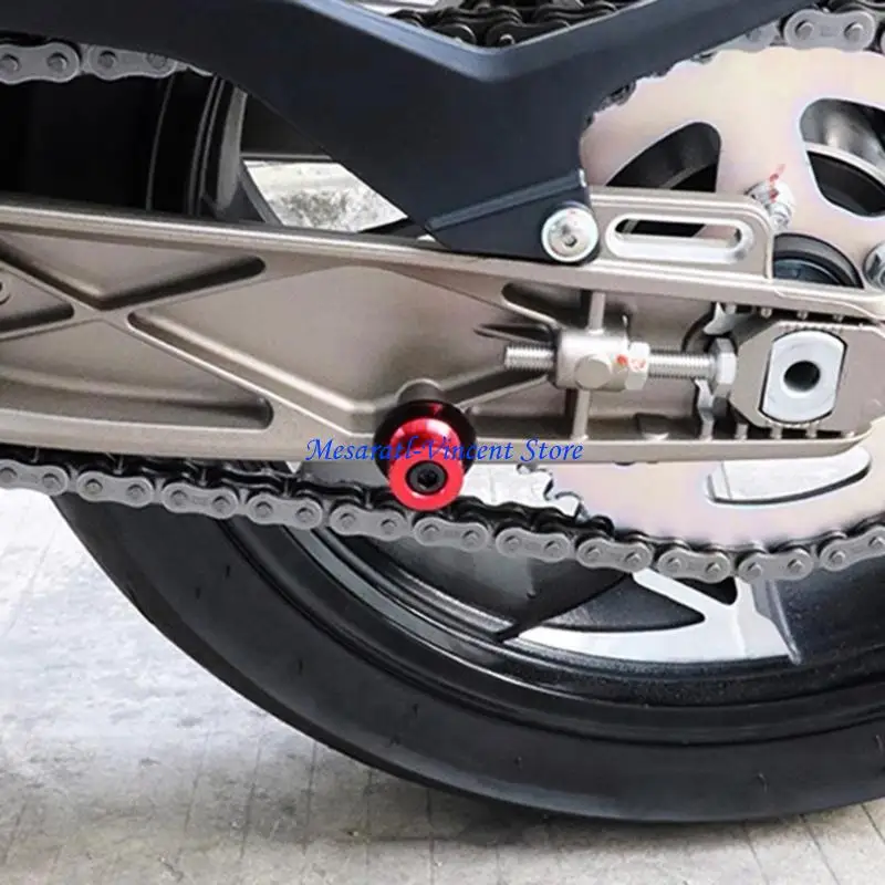 A70F Motorcycle Accessory Aluminum Swingarm Slider Spools 6mm 8mm 10mm Stand Screws