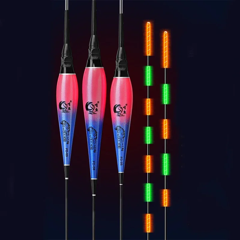 Float Gravity Sensor Led Great Fishing Smart Electronic Buoyancy Pose Bobbers with CR425 Battery Glow Stick Without Battery