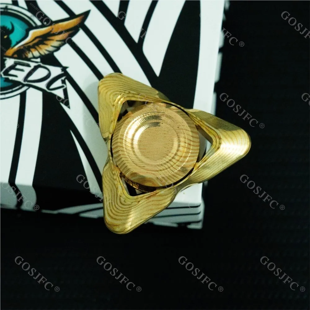 

CAINIAO EDC Mokume Fidget Spinner Hand Feeling Fingertip Gyro Stress Relief Toy Fidget Toys For Adults