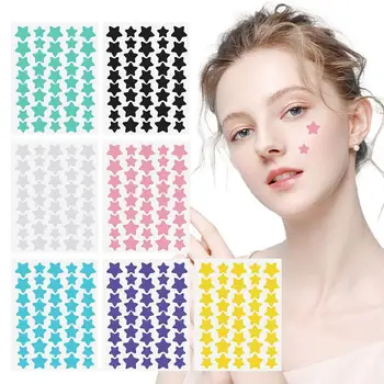 40 ชิ้นที่มีสีสัน PE สิวแพทช์น่ารักรูปดาวสิวสติกเกอร์ที่มองไม่เห็นสิวกําจัดสิว Patch