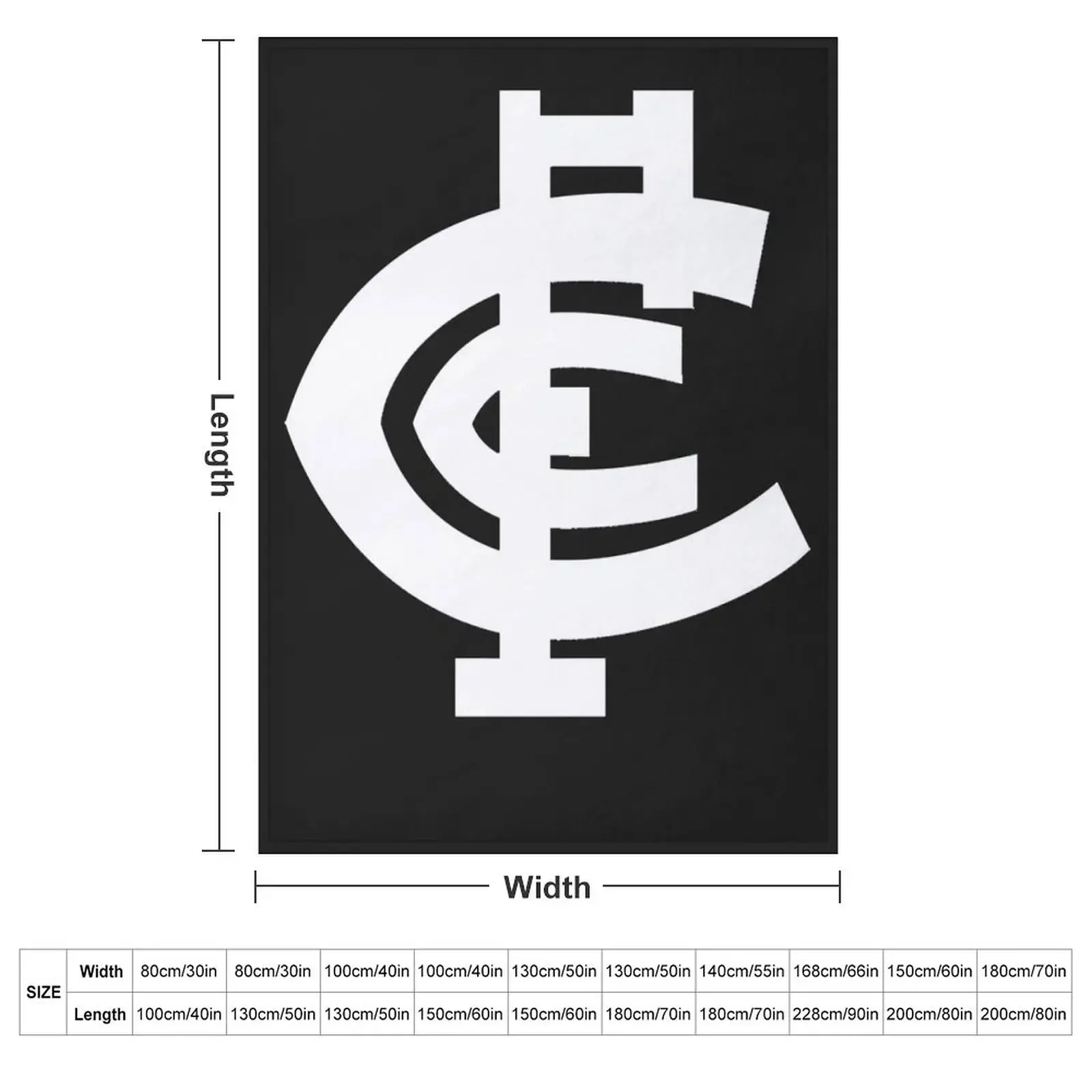 Carlton-logo Classic Throw Blanket Loose Decorative Beds For Decorative Sofa Retros Blankets For Sofas Sofas Blankets