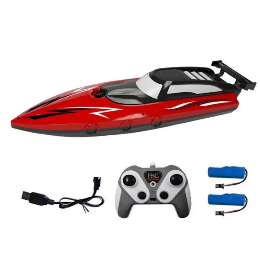 Impermeabile Rc Boat Outdoor Play Toy Set di barche telecomandate a doppio motore ad alta velocità per bambini giocattolo impermeabile per motoscafo per infinite