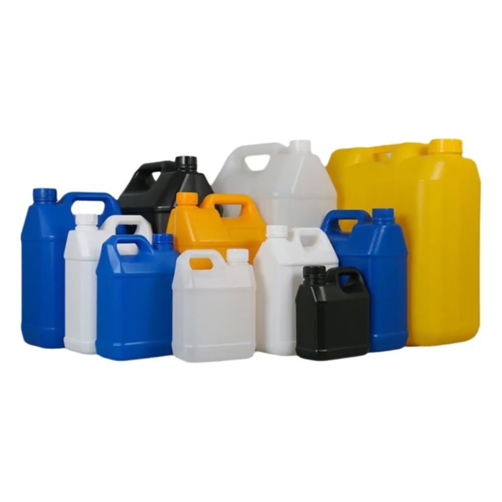 Mehrzweck 1/2/3/4/5L Luftdichte Plastikflasche mit Deckel Lebensmittelechter HDPE-Eimer Großvolumiger Versiegelter Ölkanister Gel-Shampoo-Behälter