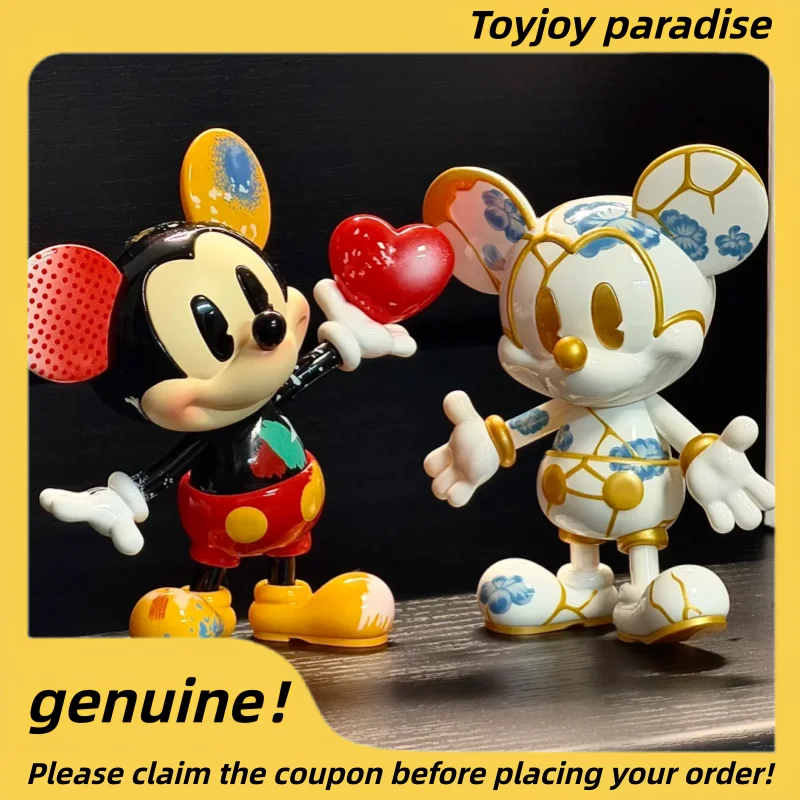 

Genuine Pop Mart Disney Mickey Boundless Creativity Series Blind Box Cute Cartoon Collectible Figure Ornament Mystery Box Gifts