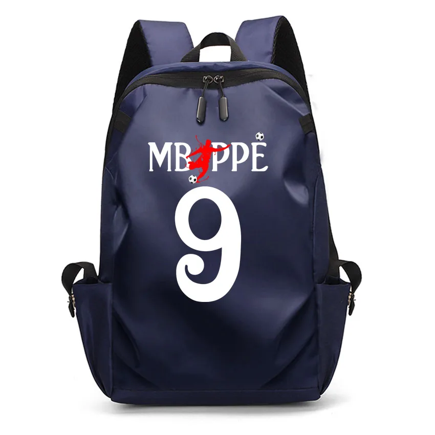 New Street Fashion Women Men Unisex Backpack Outdoor Leisure Unisex Couple Backpack MB-PPE Letter Number 9 Print Rucksack