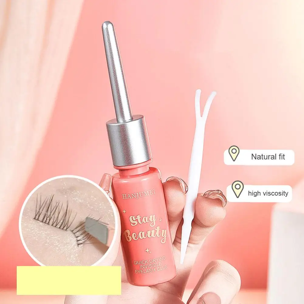 12ml False Eyelash Extension Glue Waterproof Fast Dry Long Transparent Makeup Lasting No Irritation Strong Eyelash Tools Pr M7Y8