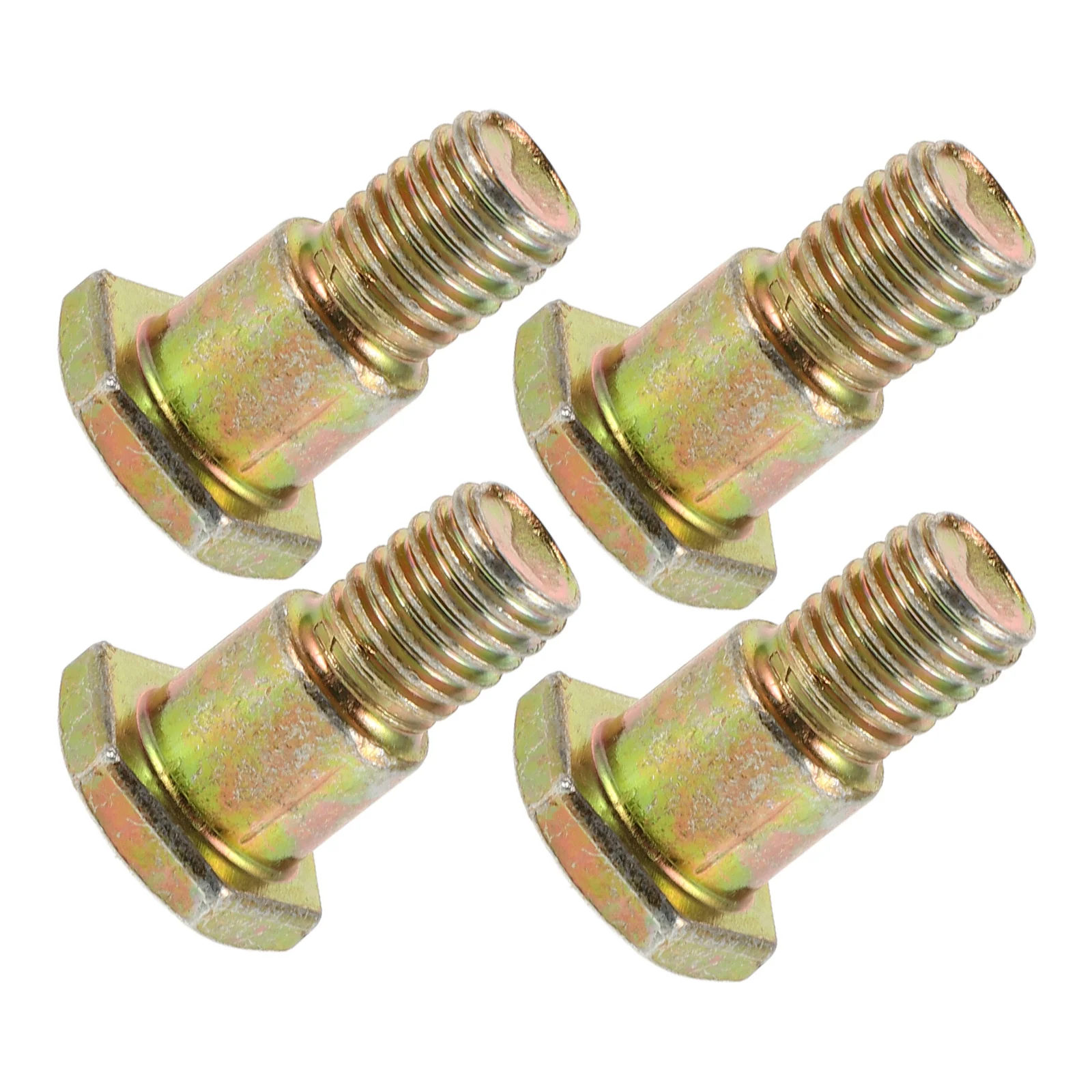

4pcs Motorcycle Side Support Screw Set Durable Iron Easy-Fit For Electric Scooter Side Stand Bracket Kickstand Replacement