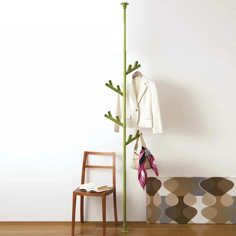 Simple Modern Bedroom Standing Coat Rack Nordic Save Space Tree Shape Hangers For Clothes Creative Clothes Shelf