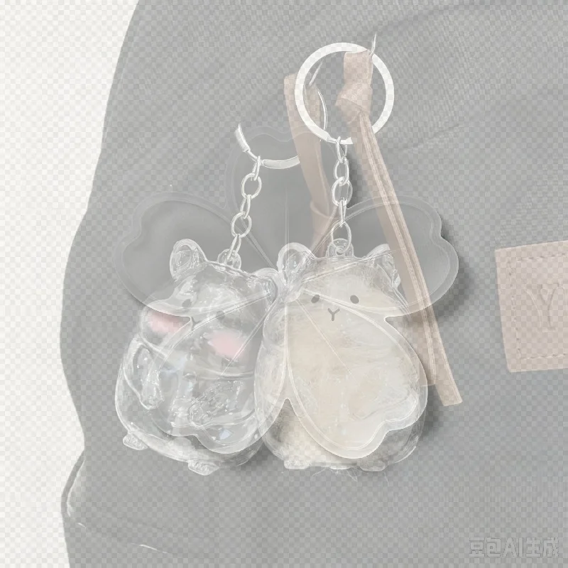 1Pcs Cute Transparent Hamster Shaped Pet Fur Collector With Detachable Grooming Comb For Cage Cleaning