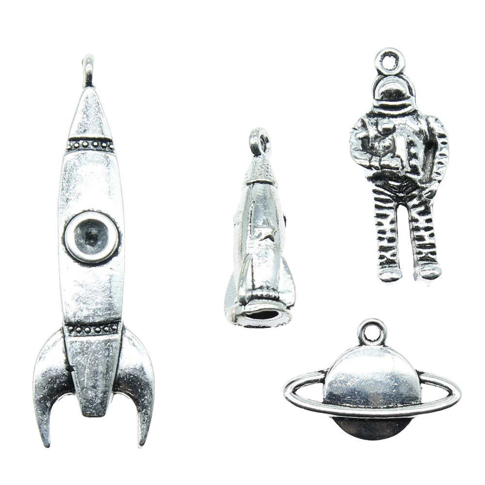 10pcs Charms Rocket Antique Si - Vintage Fashion Wholesale recensione e prezzo