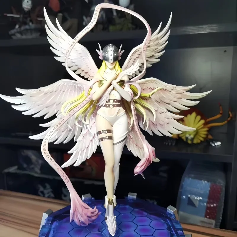 Tyrannosaurus Studio Digimon Digital Monster Angewomon Resin Figure Model Toys Anime Figure Birthday Gifts In Stock