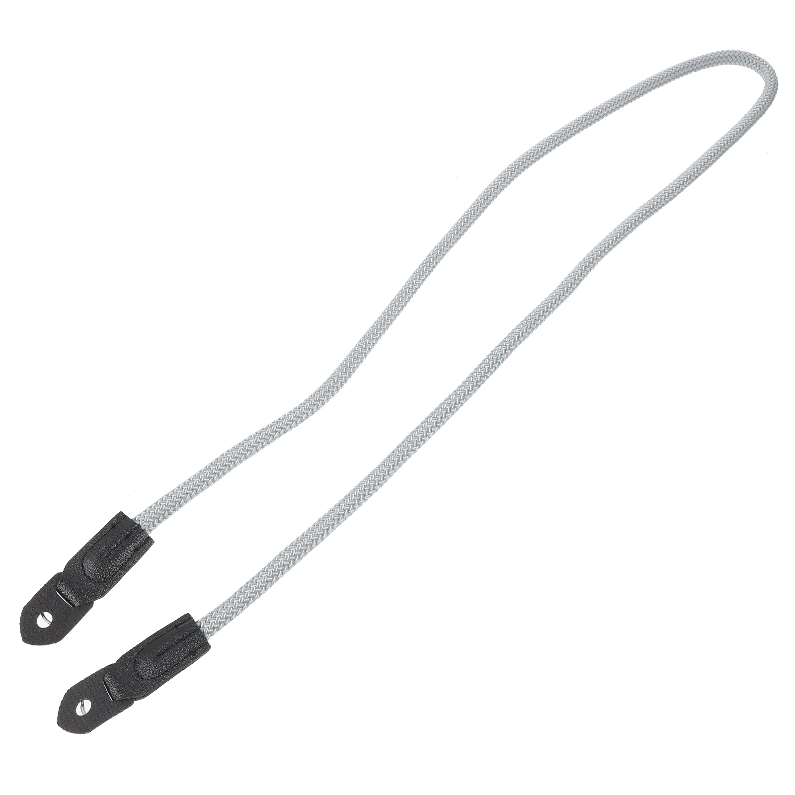 

Camera Shoulder Belts Grey Pu Crossbody Strap Rope Suspenders for Portable Round Hole Interfaces Camera Nylon Neck Straps