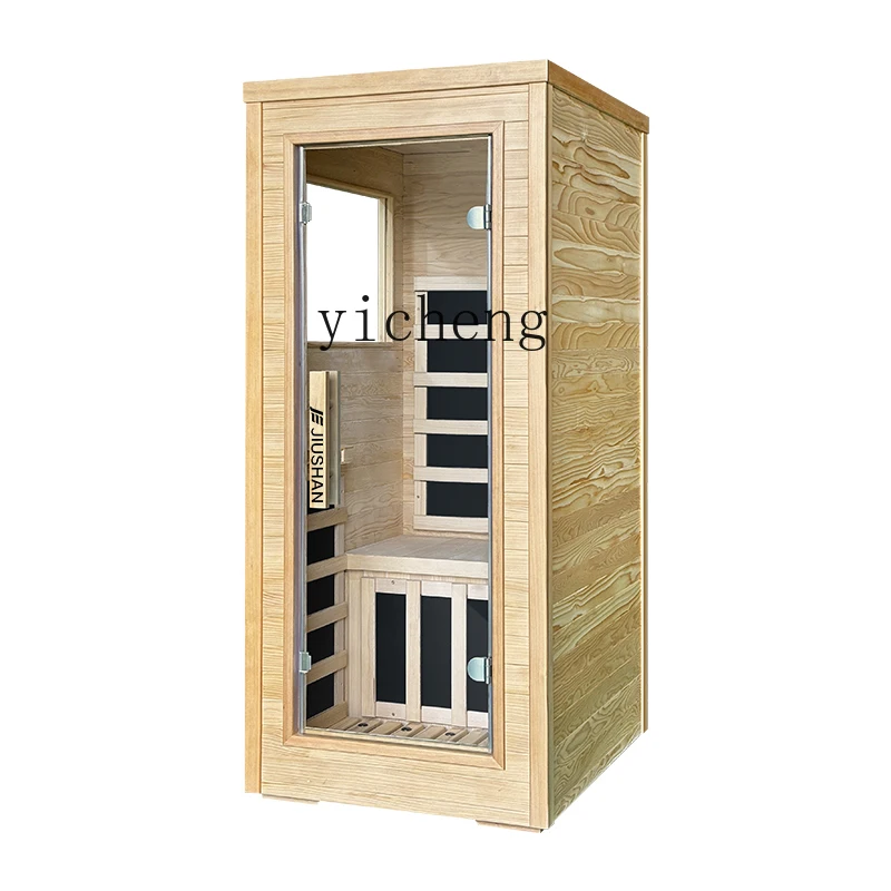 

Zf steam room household small sauna room whole body moisture discharge cold light wave