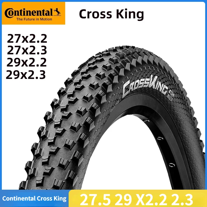 Continental Cross King 27.5 29 2.2 2.3 MTB Steel Wire Tire180TPI Mountain Bicycle ShieldWall System Non-Folding Tyre