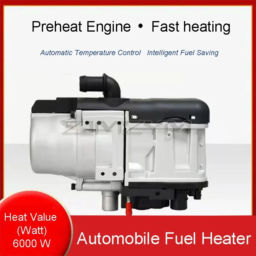 Universal Diesel Gasoline Dual Mode Air Heater Kit Diesel  Heater With Remote Control for Motor Trucks 12V 5KW