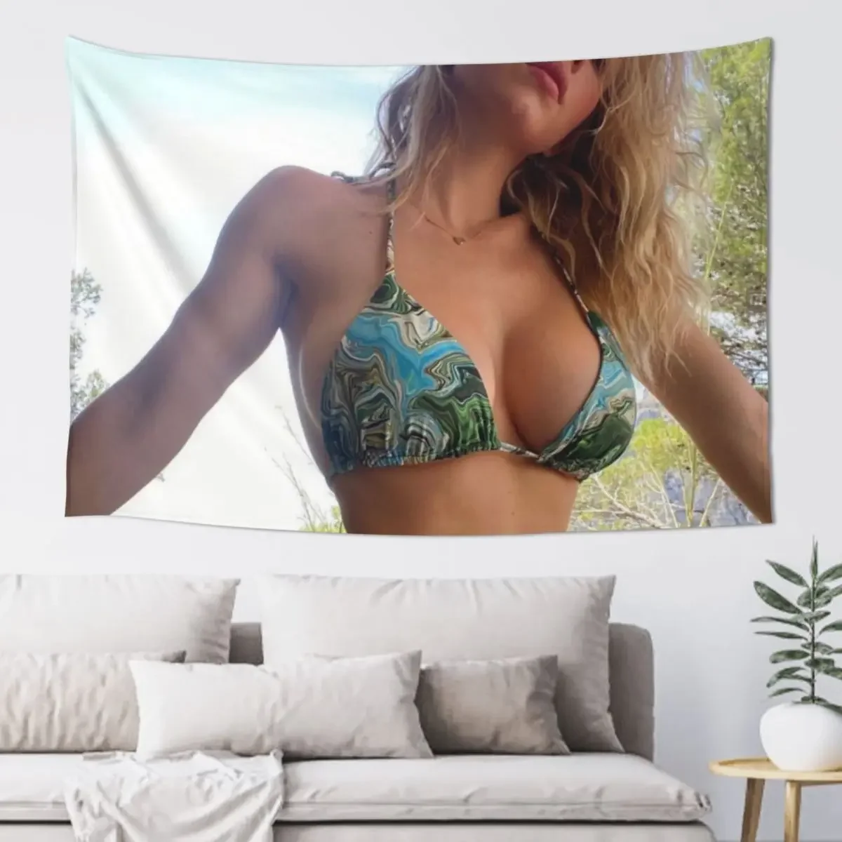 

Sydney Sweeny Euphoria Tapestry Bedrooms Decorations Carpet Wall Tapete For The Wall Room Design Tapestry