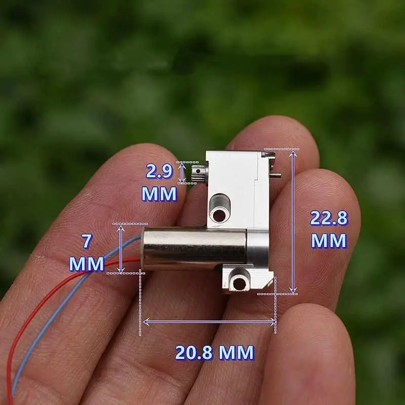Full Metal Gearbox Motor DC 2V-3.7V 3V 49RPM Slow Speed 716 Coreless Motor CNC Aluminum Alloy Car Boat Servo Engine