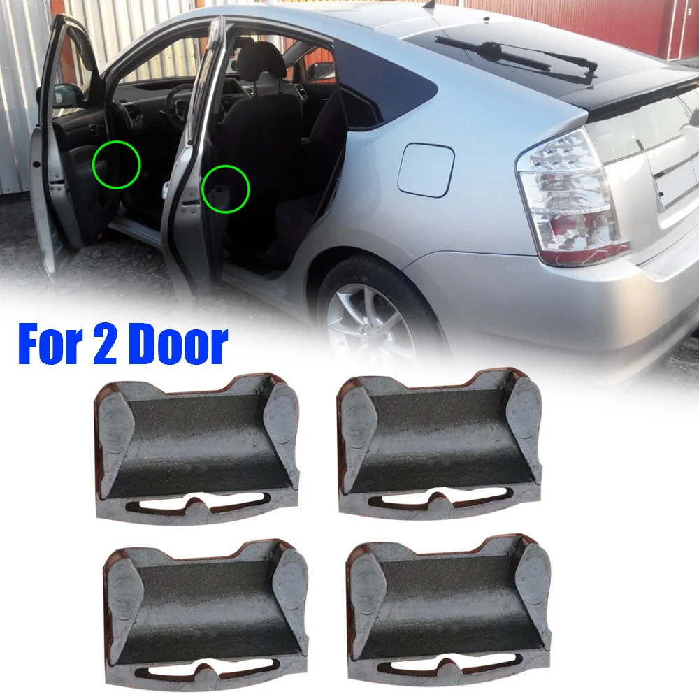 4PCS For Toyota Prius I,II,III,IV,V 1997-2023 NEW Front Rear For 2 Door Car Door Check Strap Repair Kit Stopper Damping Clips