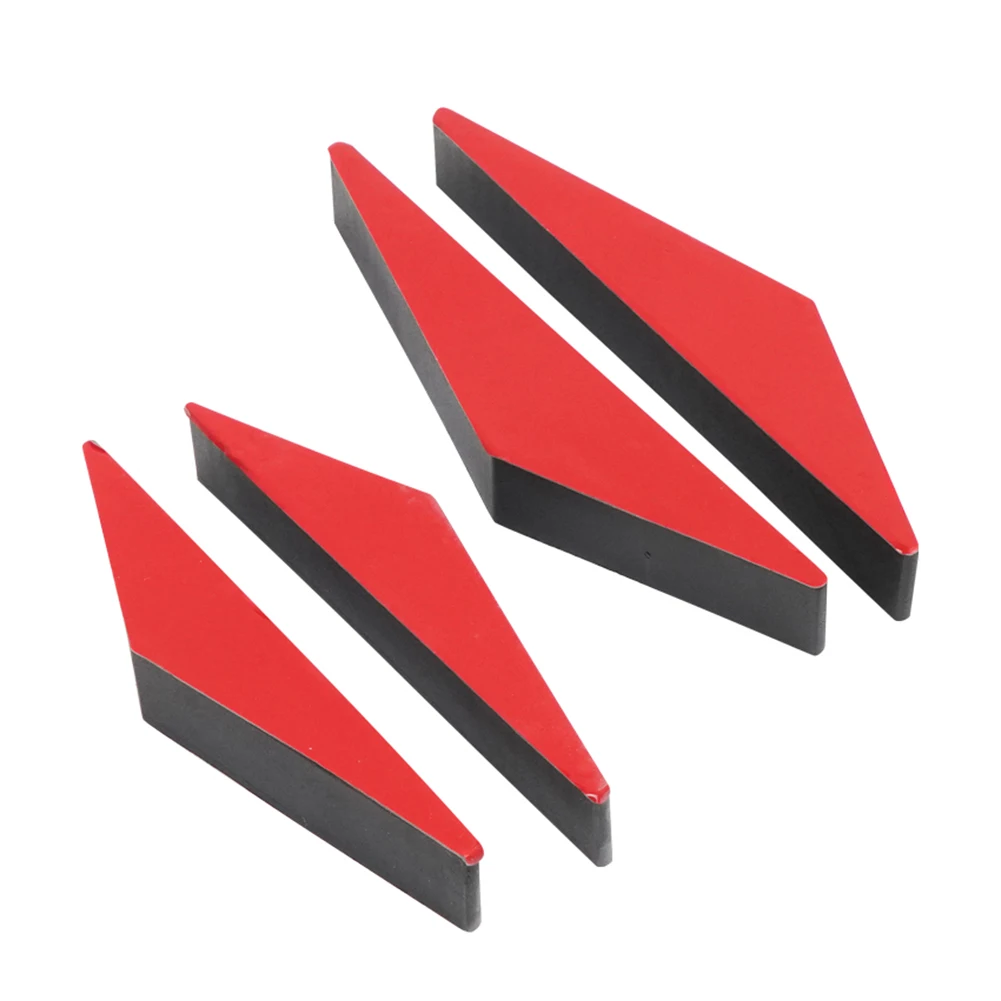 Door Handle Assembly of 4 Units for Tesla For Cybertruck Featuring Dual-Grip Geometry and Smudge-Resistant Coating