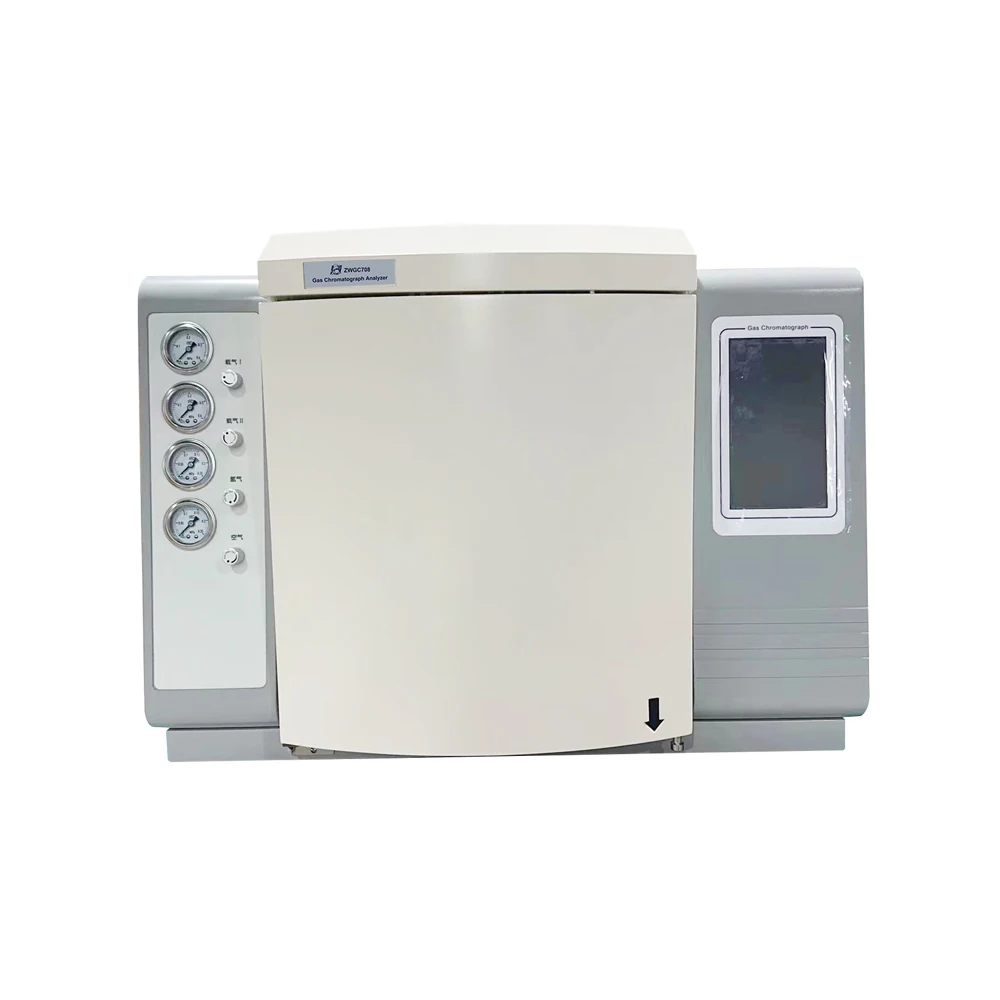 High Performance Laboratory Gas Chromatography Analyzer Oil Dissolved Gas Tester FID/TCD/ECD/FPD/NPD Detectors 6-Way 1 Year