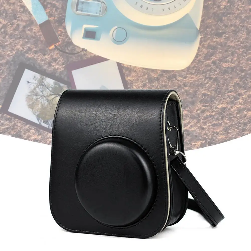 Classic Camera Bags For Fujifilm Instax Mini 11 Protective Body Faux Fur Cover For Fuji Instax Mini 11 Camera Cases Accessories