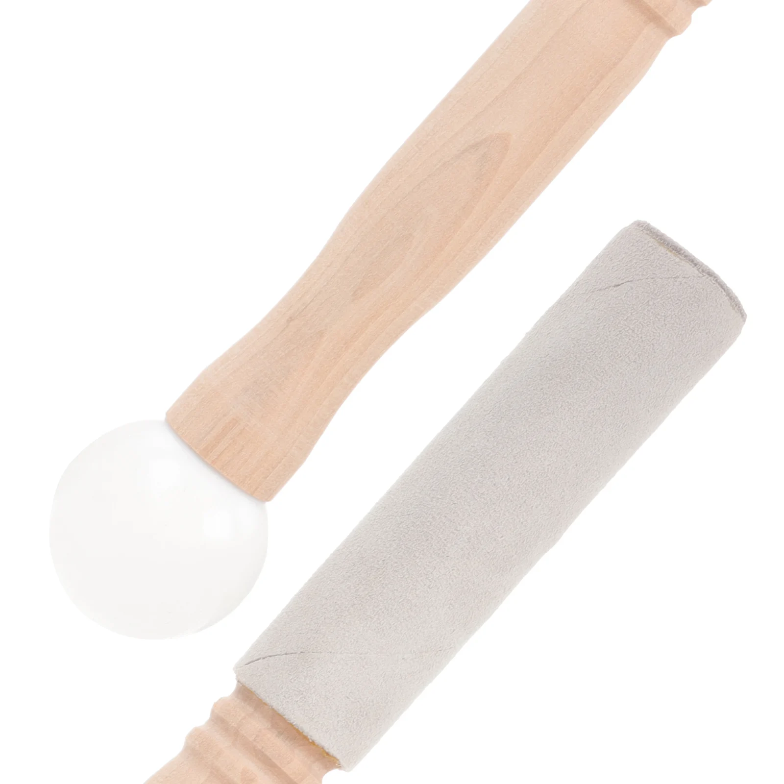 

Sheepskin Rubber Belt Ring Music Bowl Tibetan Singing Stick Sound Mallet Suede Striker Bowls