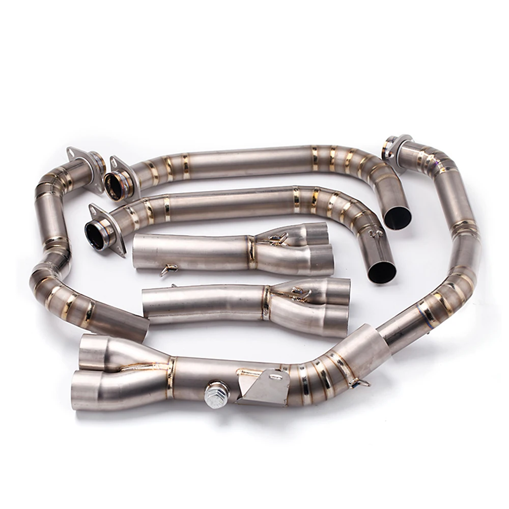 For Kawasaki Z900 System Escape Slip On Front Tube Link Pipe Connect Original full Motorcycle Exhaust System