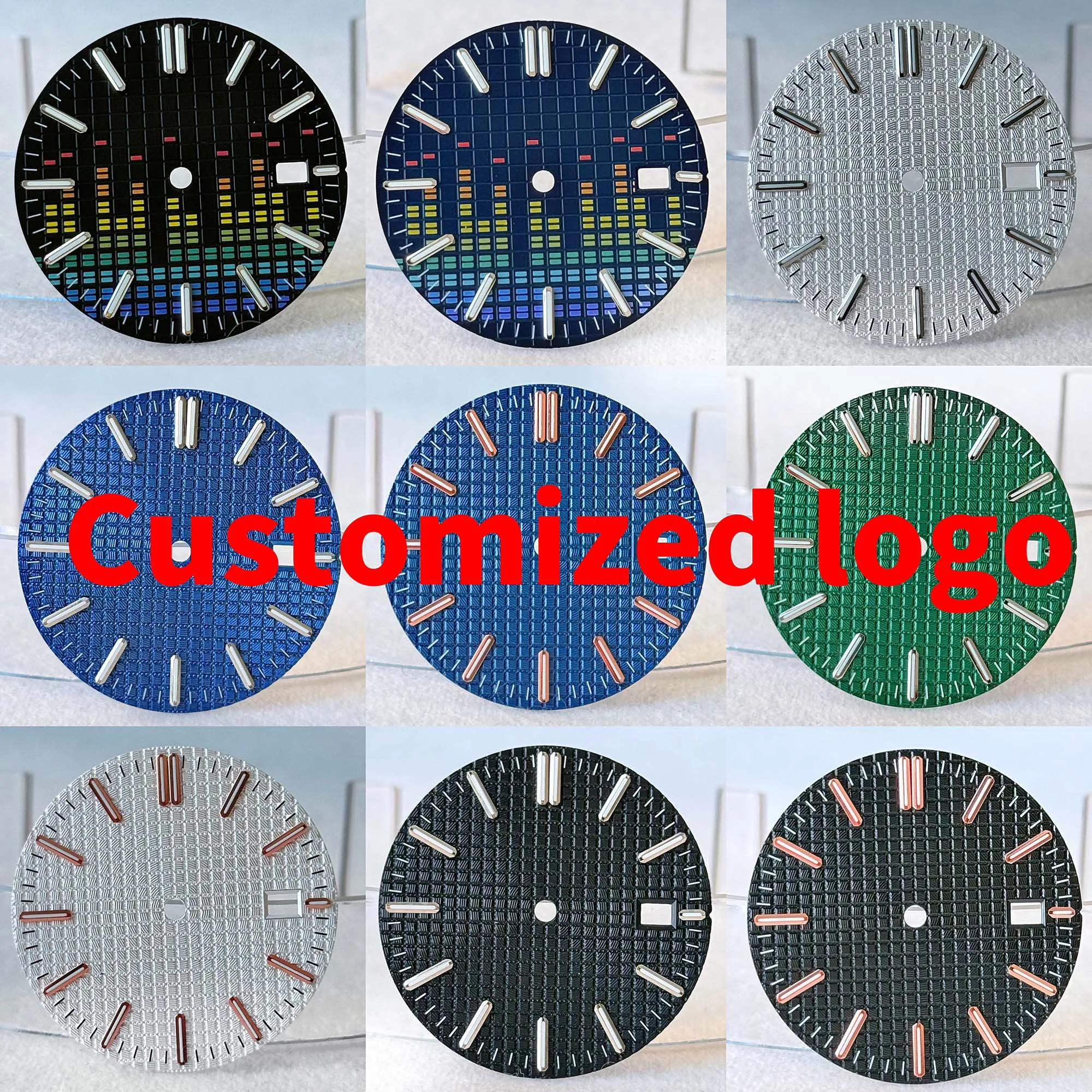 

31.8mm NH/35 sterile AP dial watch accessories custom logo watch No logo