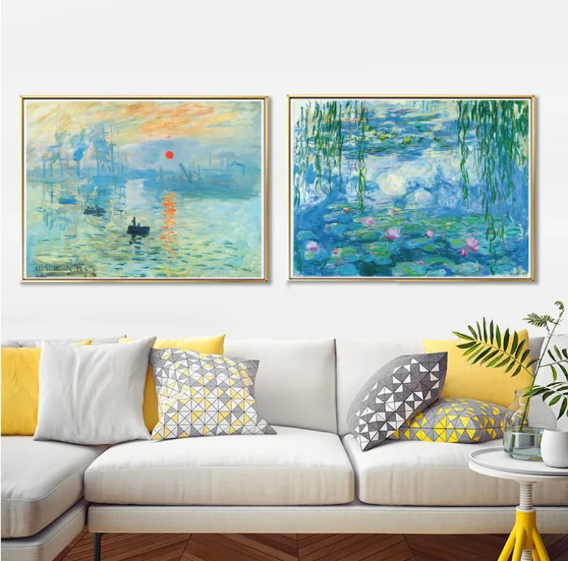 Puzzle 1000 Teile für Erwachsene Kinder Monet Landschaft Puzzle Spielzeug Familienspiel Berühmte Welt Ölgemälde Heimdekoration