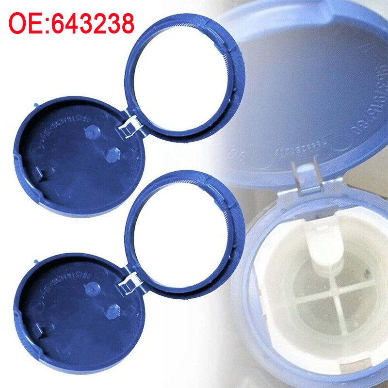 

643238 Car Windshield Washer Fluid Reservoir Cover Radiator Cap Replacement for Citroen C4 Picasso Berlingo Peugeot 308