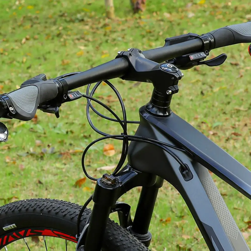 Mountain Road Bike Handlebar Mirror Wide Field View Convex Lens Rear View Reflector Easy Install Cycling Safety Accessory