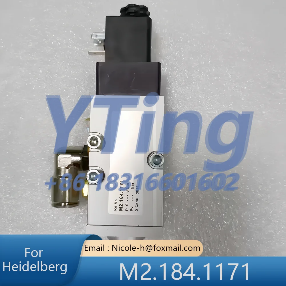 

Heidelberg Printing Machine Accessories PM52 SM52 SM74 Pressure Cylinder Solenoid Valve M2.184.1171
