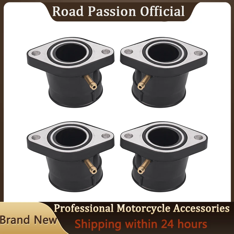 Road Passion Motorcycle Carburetor Interface Manifoid Intake For YAMAHA XJR400 XJR 400 1993 1994 1995 1996 1997 1998 1999 2000