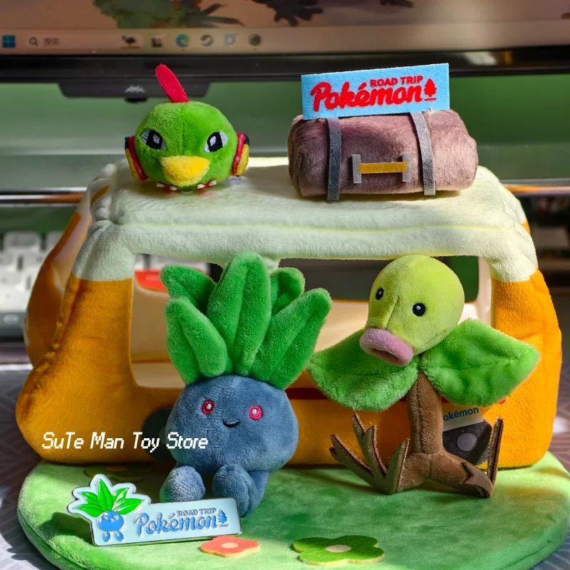 Genuine PokéMon Road Trip Series Second Wave Scene Plush Set