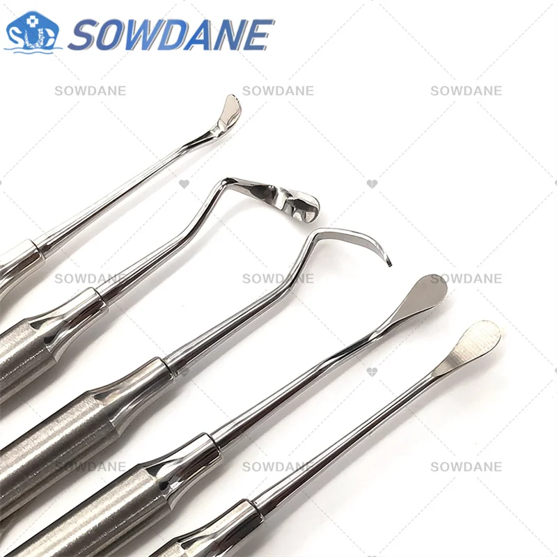 Picture 3: Double Ends Dental Sinus Lift Elevator Lifting Tool Dental Lift Elevator Instrument Stainless Steel