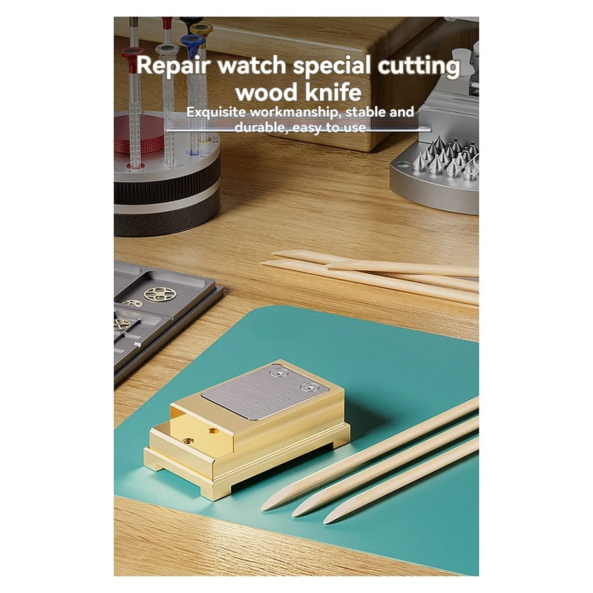 A827P 버드나무 스틱 연마, 버드나무 나무 스트립 연마 테이블, 목재 절단 칼, 이동 막대 유지 보수 시계 수리