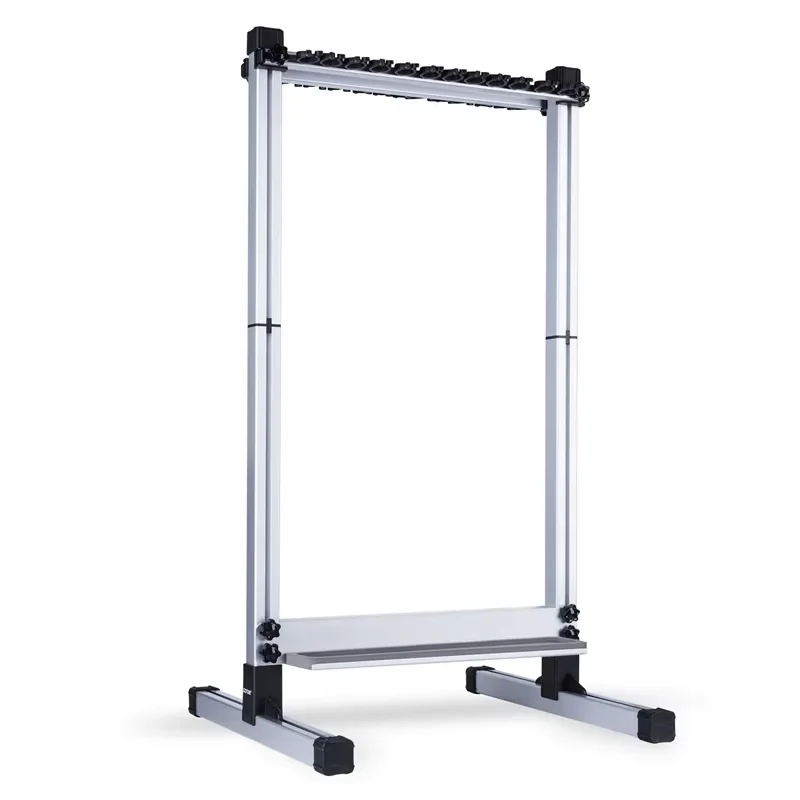 جديد انفصال سبائك الألومنيوم الصيد رود حامل المحمولة متعددة قضيب دعم لقارب النهر الصيد والتخييم