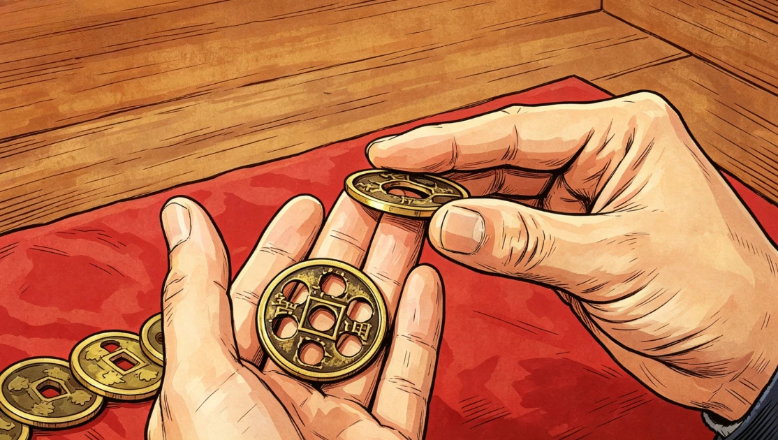 Crazy Chinese Coins By Artisan Coin & Jimmy Fan Ancient Coin + Moving Hole Illusions Magician Stage Magia Close Up Magic Tricks