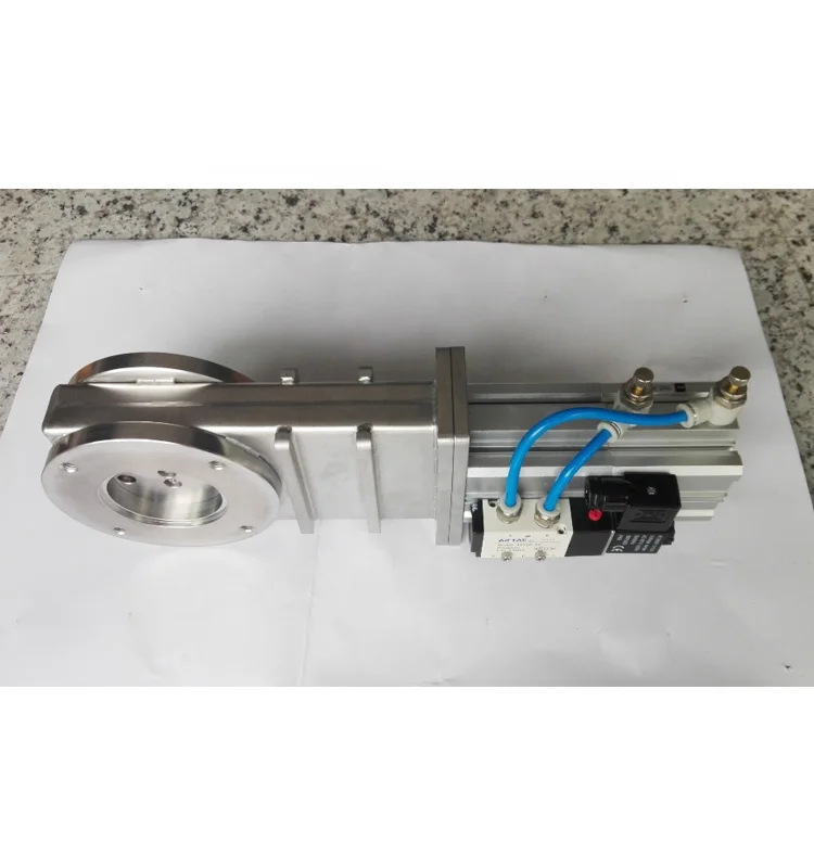 Stainless Steel ISO160 Pneumatic Ultra-high Vacuum Flange Gate Valve