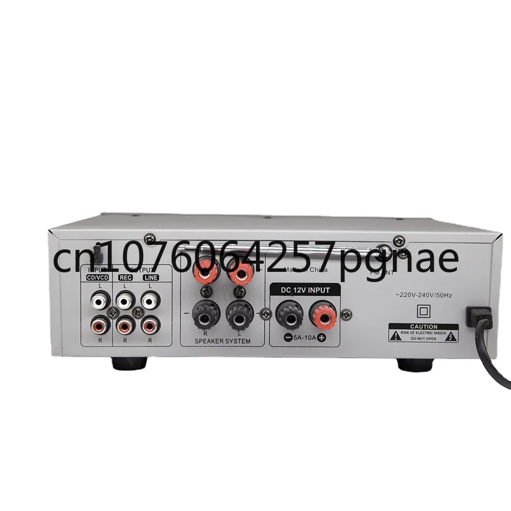 

220v12v Mini Bluetooth Mp High Power Audio Card U Disk Fm Radio Home Hifi Karaoke Power Amplifier