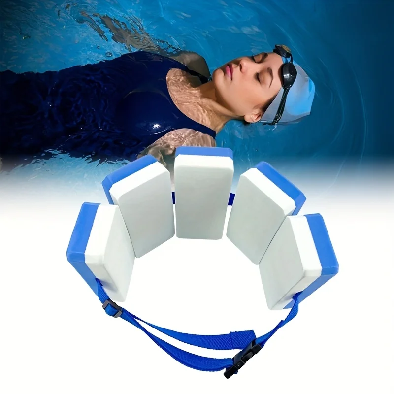 水泳トレーニング用EVAフォームボードベルト - 初心者に最適、調節可能なベルト、ウォーターシッティングベルト付き、バレンタインに最適