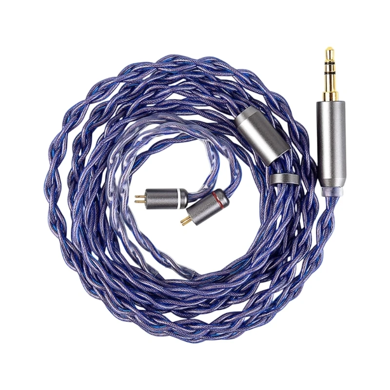 Improved Bass Claritys 4Core Headphone Cable Upgrades Wire For Music Lovers
