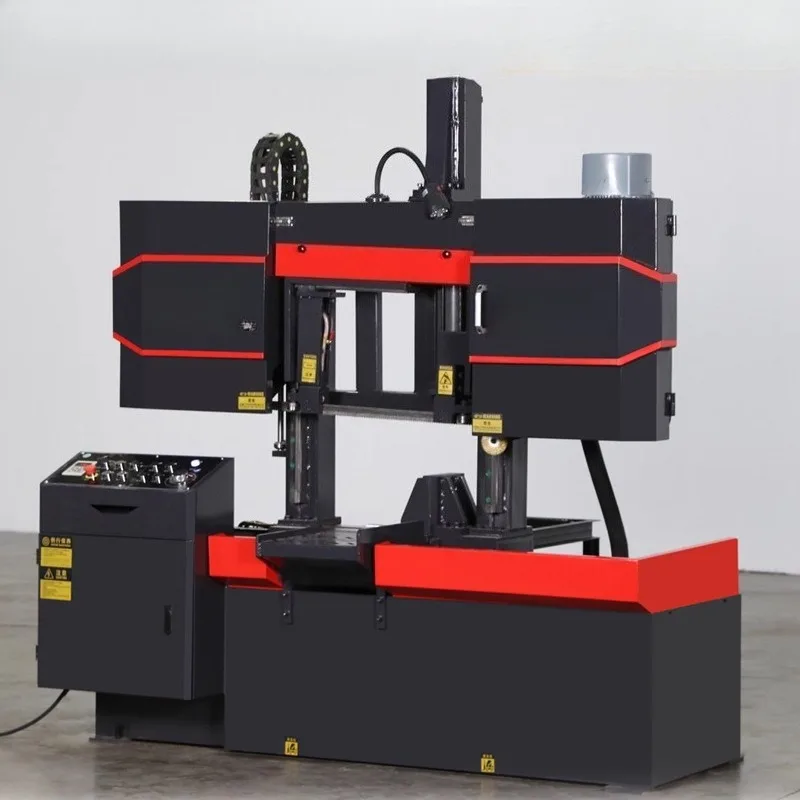 Metal machine gear reducer, stainless steel copper hydraulic semi-automatic horizontal band sawing machine