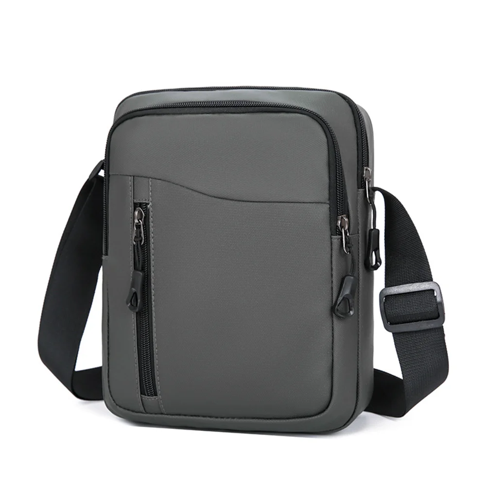 Simple And Fashionable Men's Crossbody Bag Made Of Oxford Cloth Hip-hop Style Backpack For Men With Cell Phone Pocket