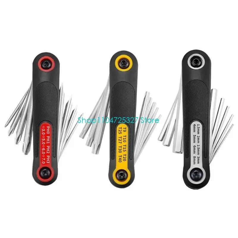 D8KF Útil 8 pulgadas estrella 8 pulgadas llave hexagonal con antislip para uso tareas mecánicas sin