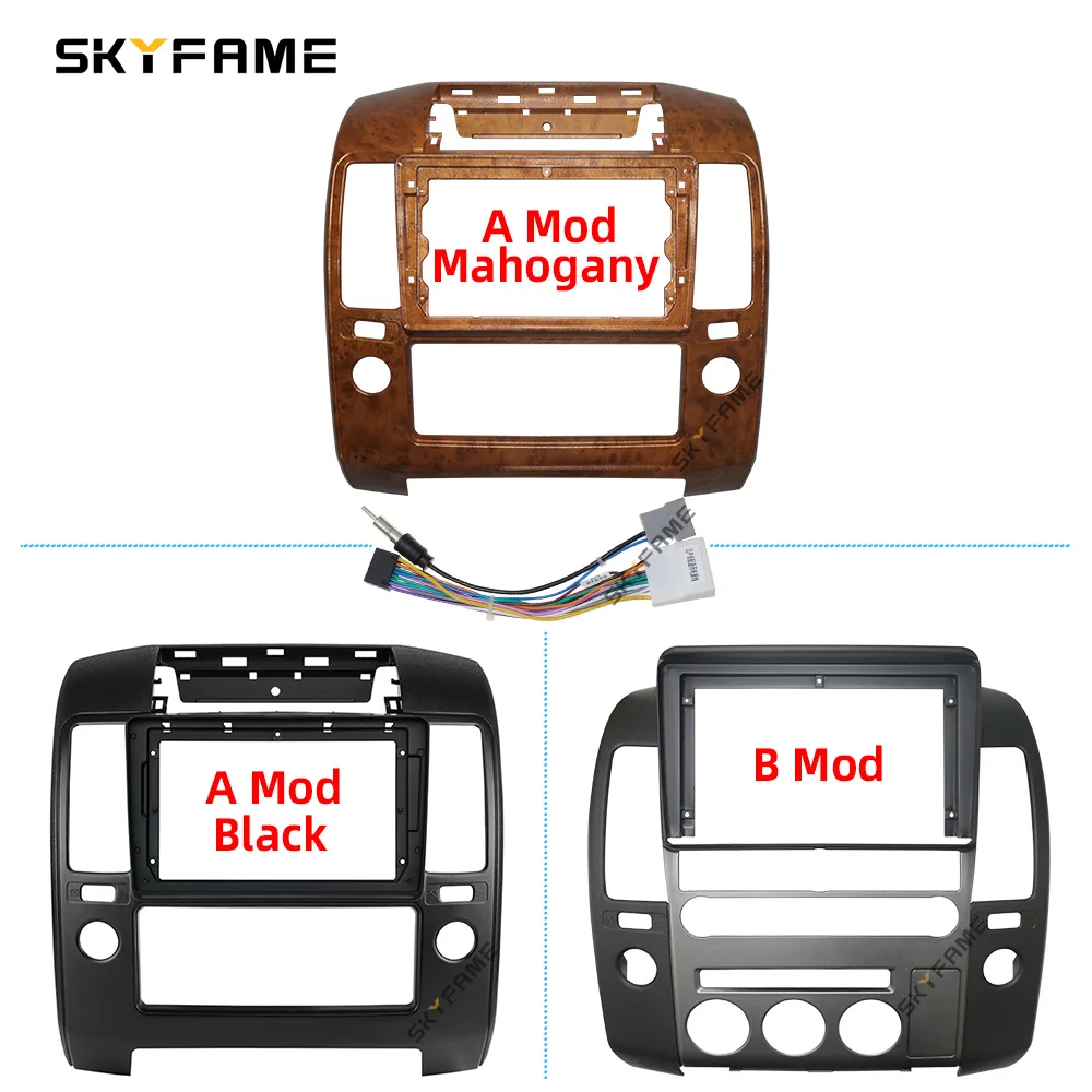 

SKYFAME Car Frame Fascia Adapter Android Radio Dash Fitting Panel Kit For Nissan Navara D40 Frontier Pathfinder