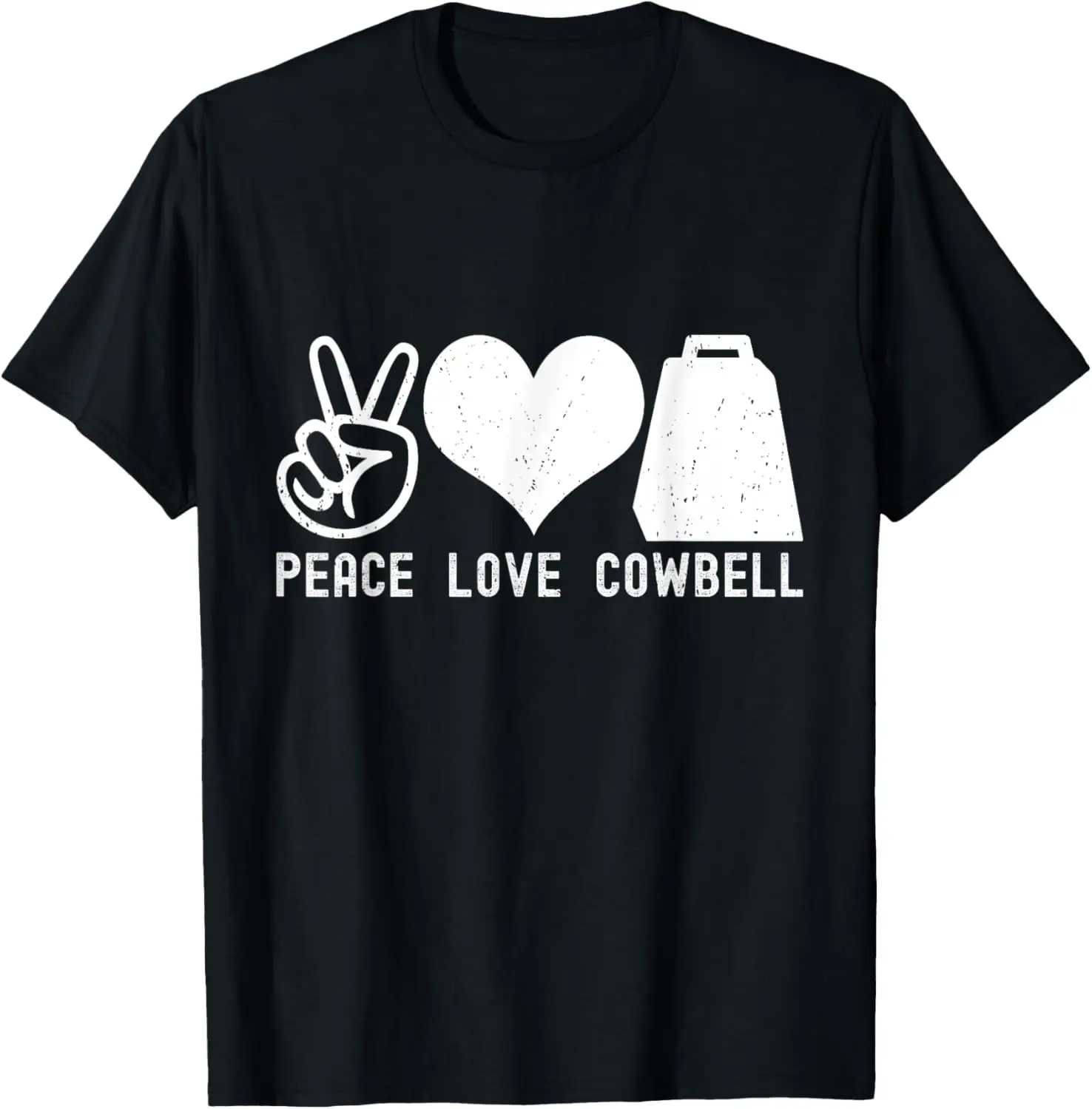 

Cow Bell More Cowbell Винтажная забавная забавная футболка барабанщика Cowbell